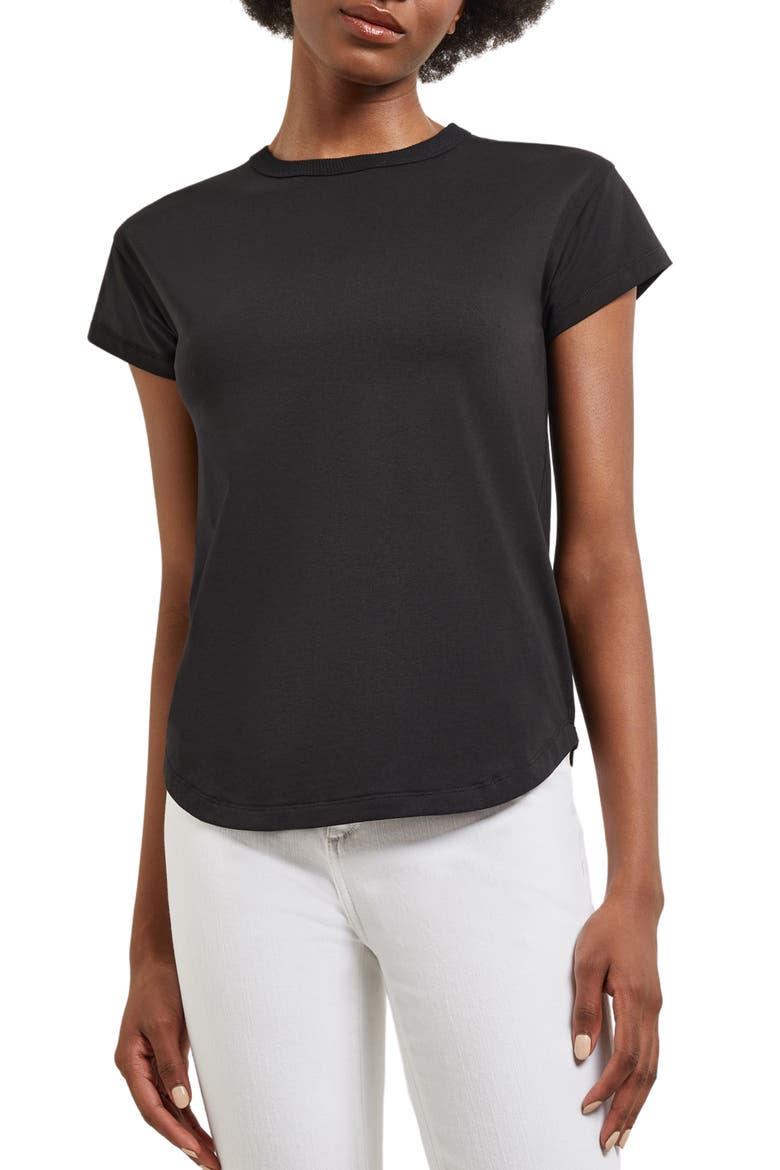 Classic Crewneck T-Shirt, Main, color, BLACK