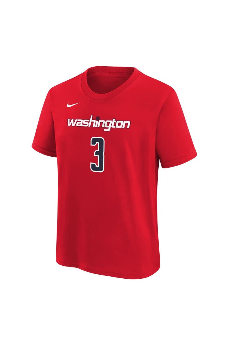 Nike Youth Nike Trae Young Red Washington Wizards 2026 Name & Number T-Shirt, Alternate, color, Red