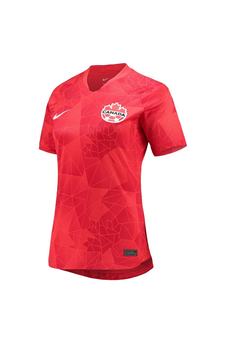 Nike Women's Nike Red Canada Women's National Team Home Replica Jersey, Alternate, color, 