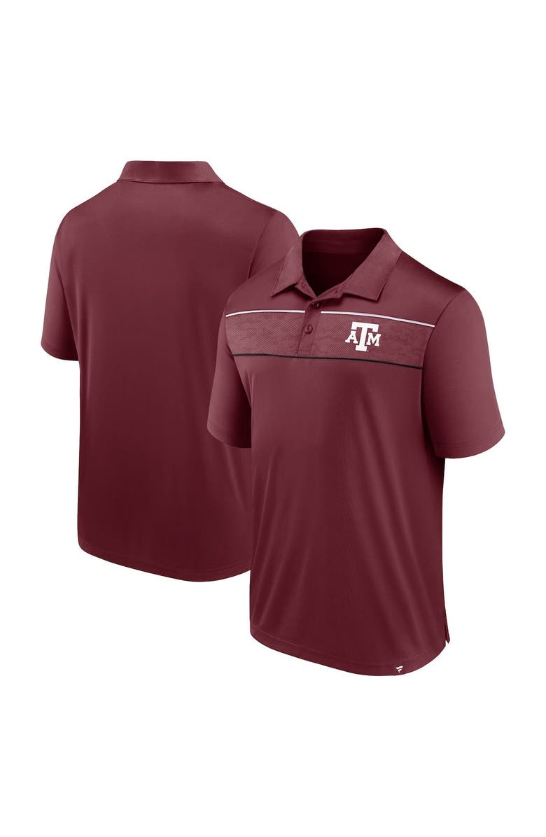 FANATICS Men's Fanatics Branded  Maroon Texas A&M Aggies Defender Polo, Alternate, color, 