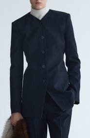 MANGO Wool Blend Blazer