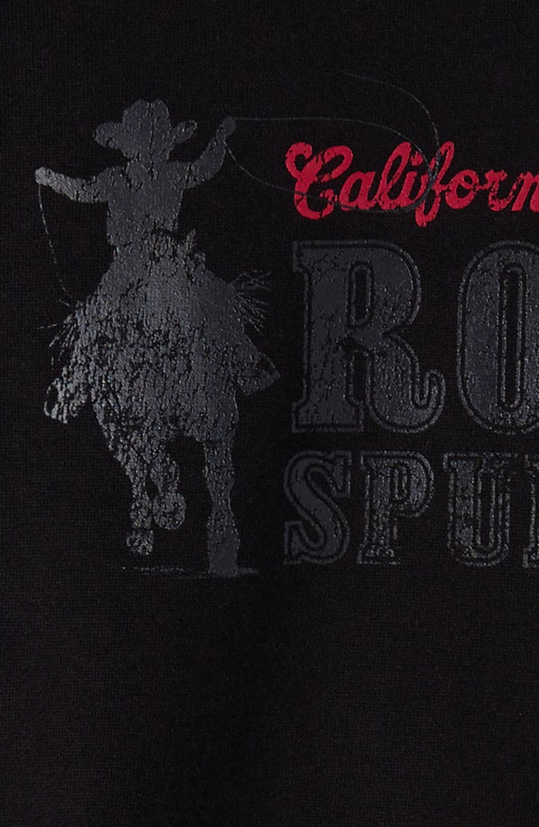 PacSun Kids' California Rodeo Hoodie, Alternate, color, Black
