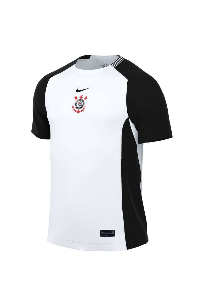 Men's Nike White Corinthians 2025/26 Home Replica Jersey, Alternate, color, White