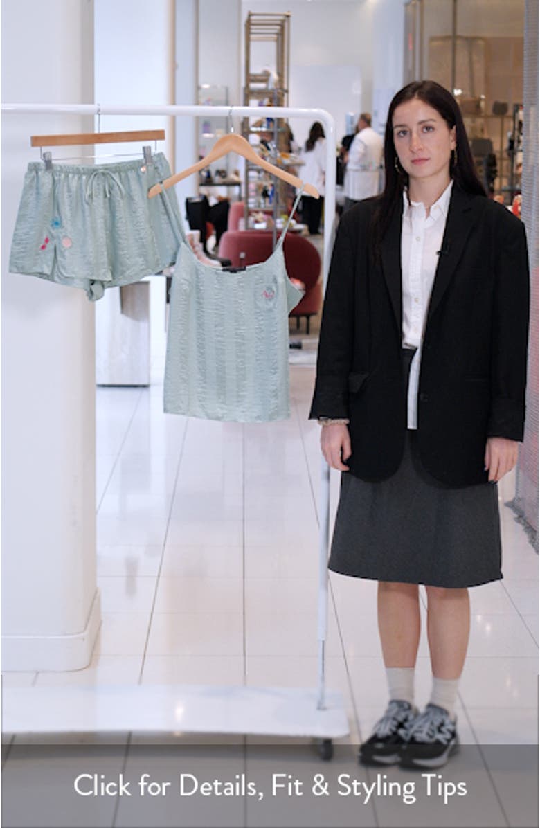 Stripe Satin Pajamas, sales video thumbnail