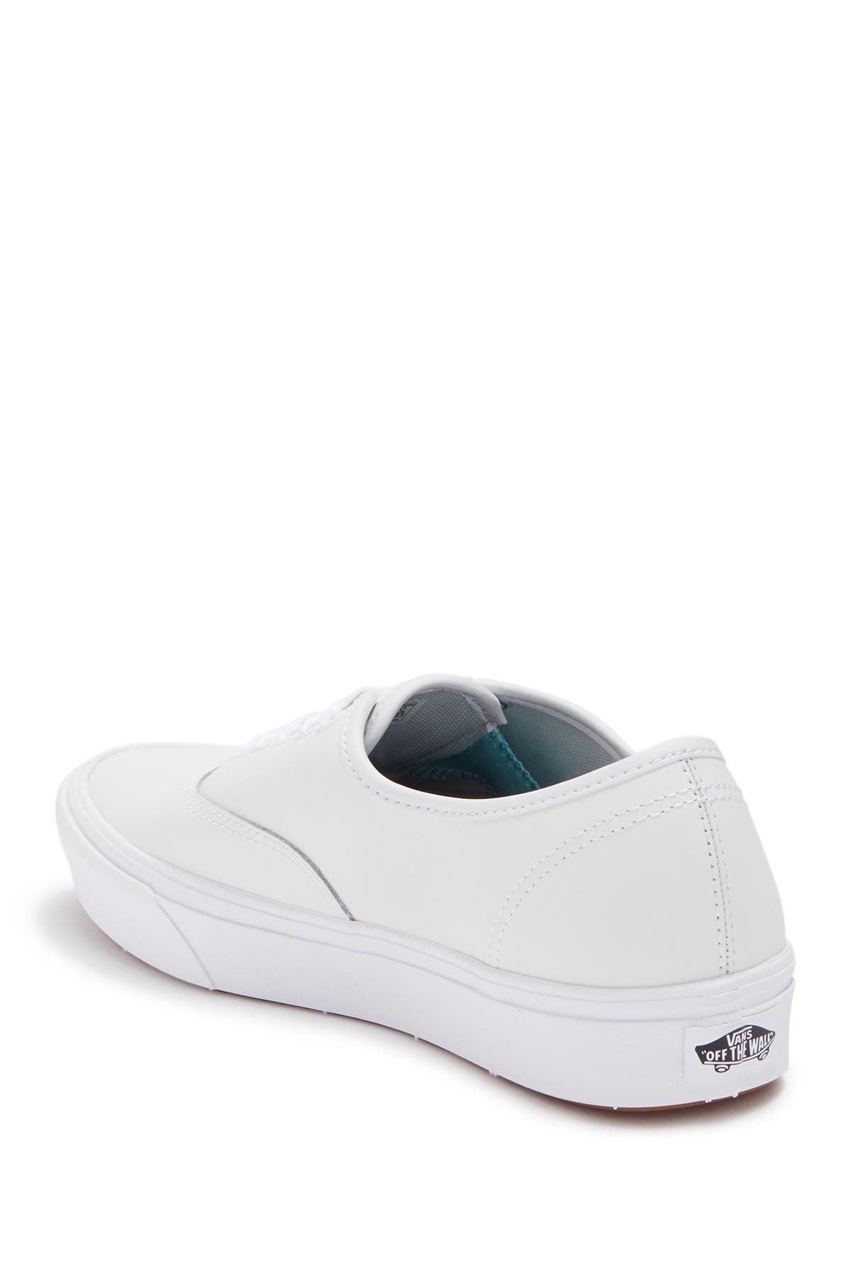 Vans Comfy Cush Leather Sneaker, Alternate, color, 