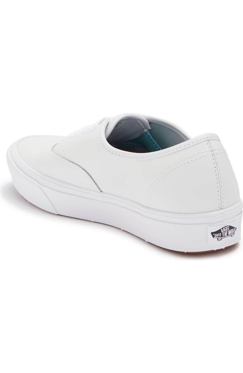 Vans Comfy Cush Leather Sneaker, Alternate, color,