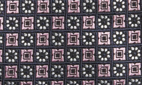 Zegna Ties Cinque Pieghe Silk Jacquard Tie In Pink