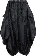 Comme des Garçons Comme des Garçons Floral Jacquard Wide Leg Pants