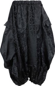 Comme des Garçons Comme des Garçons Floral Jacquard Wide Leg Pants