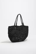 Bimba y Lola Leather Flat Shoulder Bag