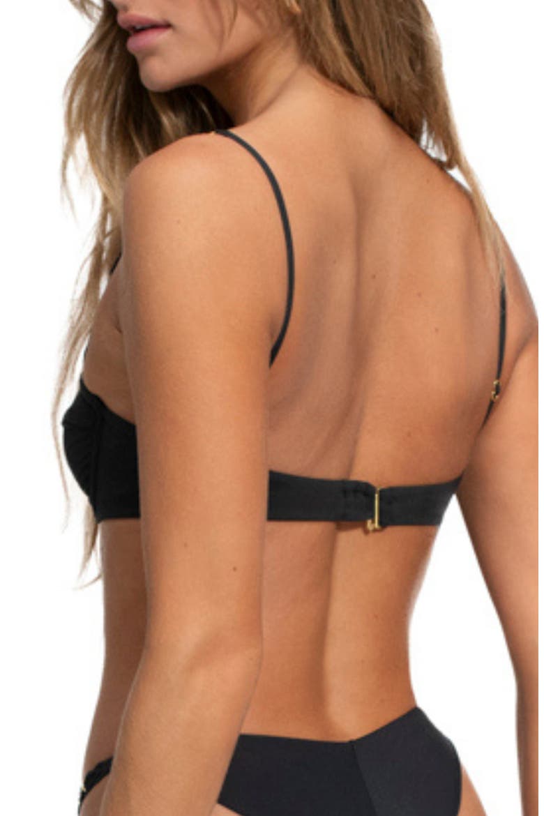 Maray Solstice Bikini Top, Alternate, color, BLACK