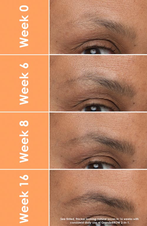 Grande Cosmetics Grandebrow 2-in-1 Tinted Brow Gel + Brow Enhancing Serum In Light