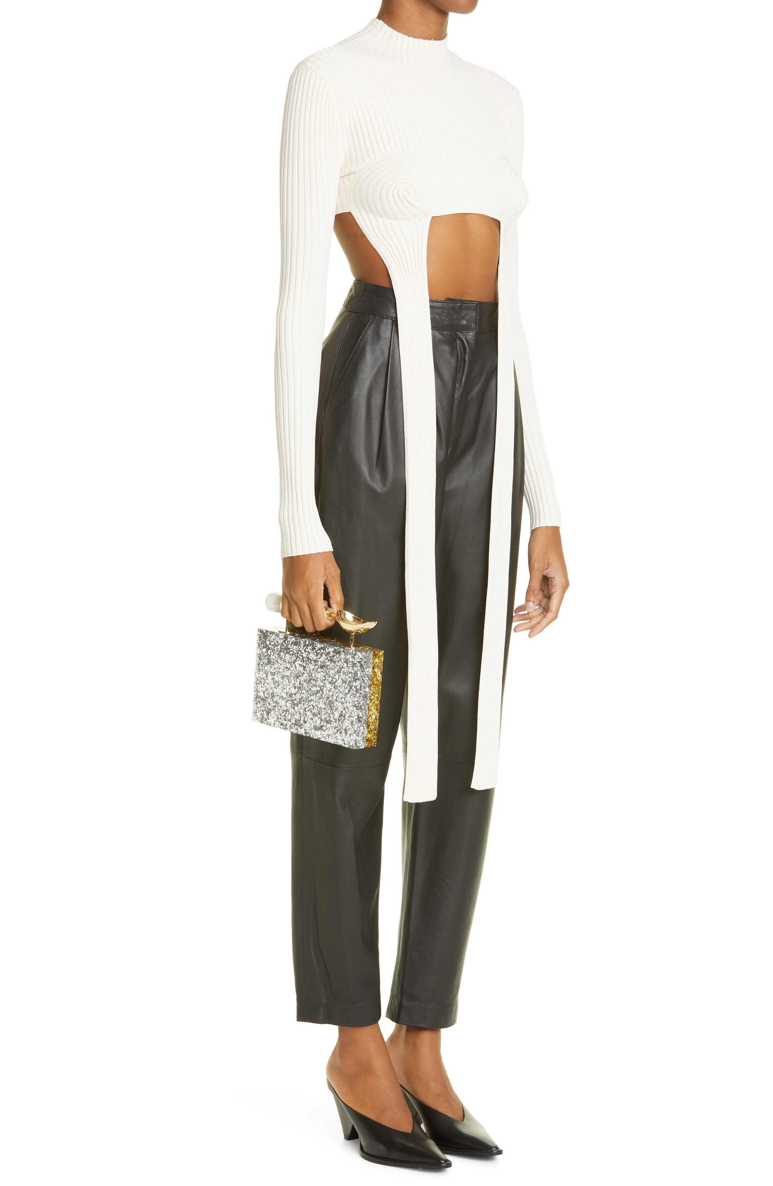 L’alingi L'alingi Jasmina Fever Glitter Top Handle Bag, Alternate, color, 