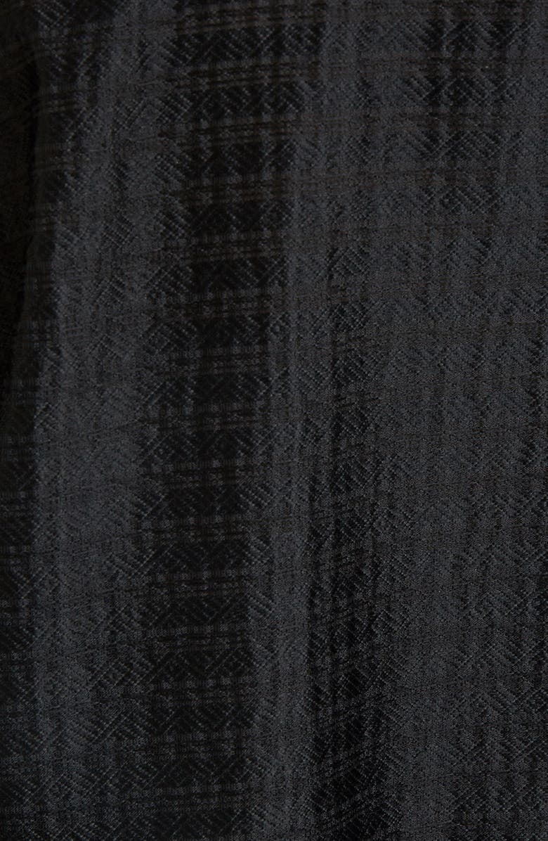 Cecilie Bahnsen Karly Long Sleeve Seersucker Dress, Alternate, color, 