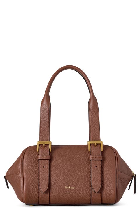 Small Boston Heavy Grain Top Handle Bag