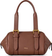 Mulberry Small Boston Heavy Grain Top Handle Bag
