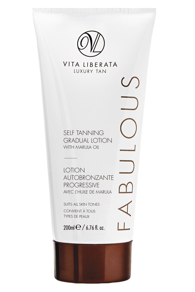 Fabulous Self Tanning Gradual Lotion, Main, color, NO COLOR