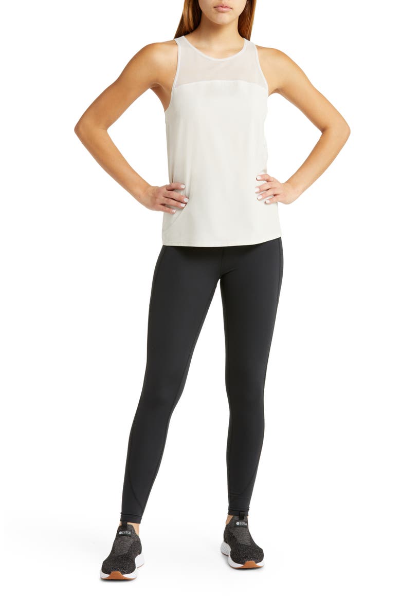 Go with the Flow Tank Top, Alternate, color, GREY MOONBEAM