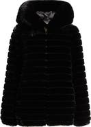 Gallery Hooded Faux Fur Jacket