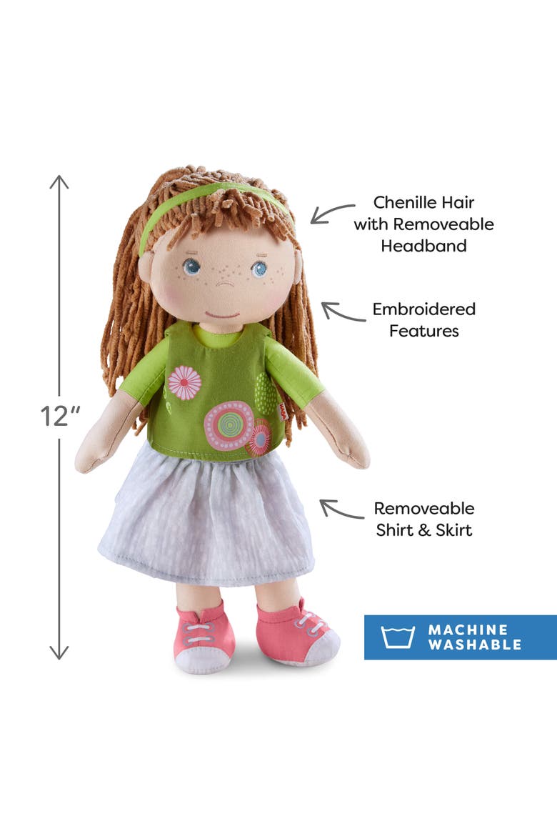 Hedda 12" Soft Doll, Alternate, color, Green Multi