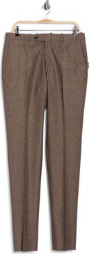 Peter Millar Harker Flat Front Wool and Cotton Trousers
