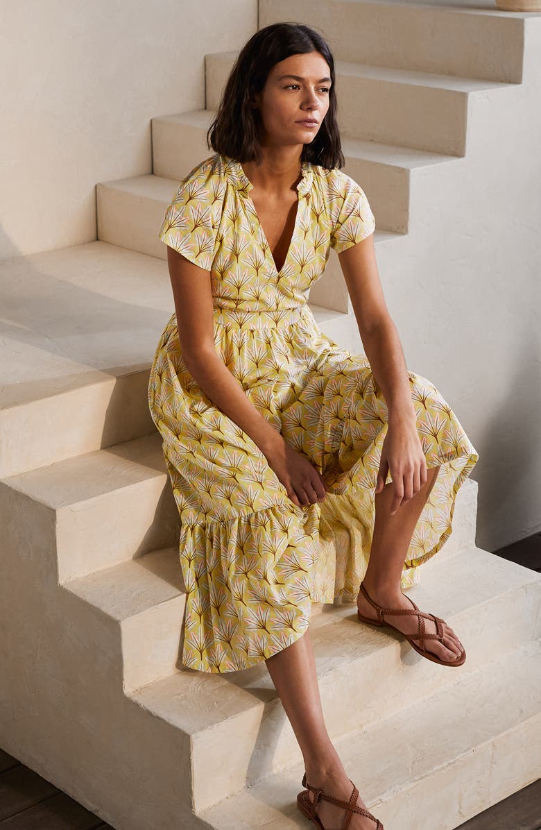 Boden Bernadette Cotton Midi Dress, Alternate, color,