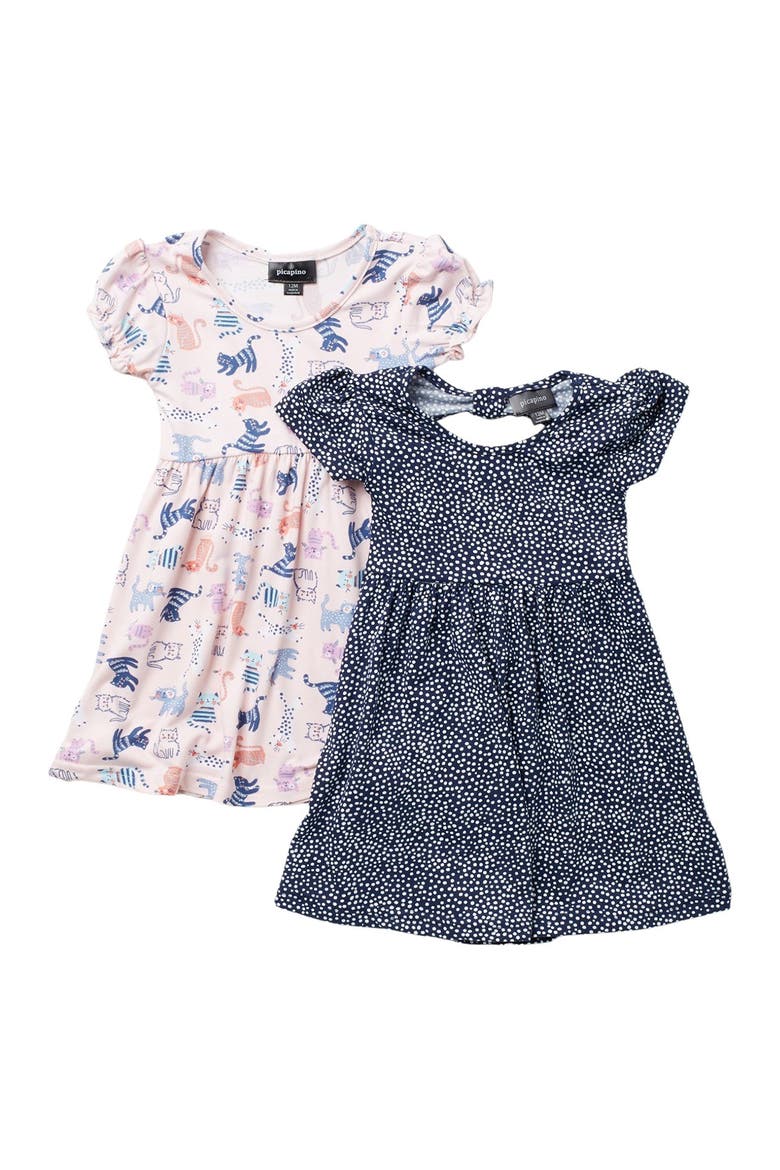 Penelope Mack Short Sleeve Printed Dresses - Set of 2 | Nordstromrack