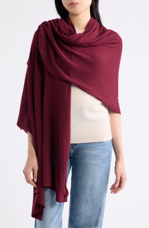 Transitional Knit Travel Wrap