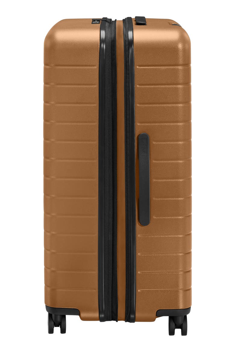 The Large Flex Hardshell Suitcase (Nordstrom Exclusive), Alternate, color, TAWNY BROWN