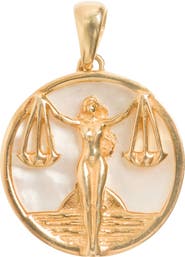 Freya Rose Zodiac Pendant