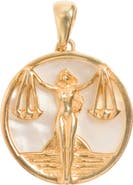 Freya Rose Zodiac Pendant