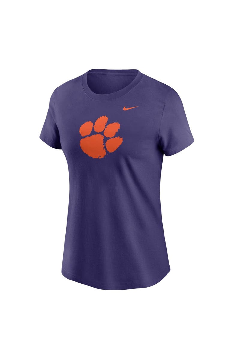 Nike Women's Nike Purple Clemson Tigers Primetime Logo T-Shirt, Alternate, color, Purple