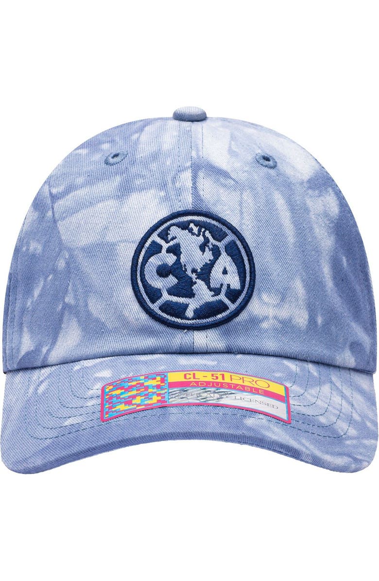 FAN INK Men's Blue Club America Bloom Adjustable Hat, Alternate, color, 