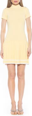 Alexia Admor Devika Pleated Knit Dress