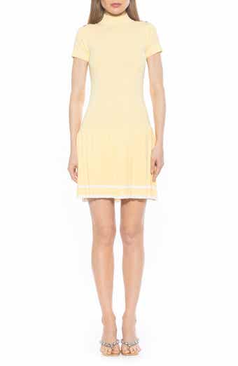 Alexia Admor Devika Pleated Knit Dress