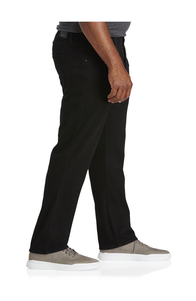 Nautica Big & Tall Stretch Denim Jeans, Alternate, color, Black Denim