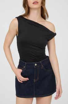 Blu Pepper One-Shoulder Top