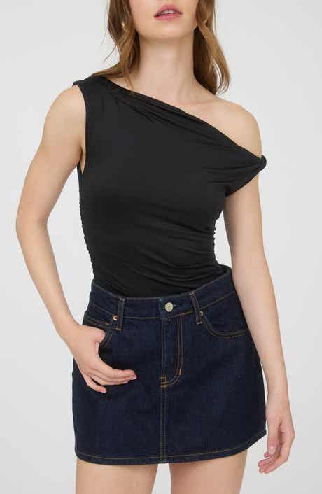 Blu Pepper One-Shoulder Top