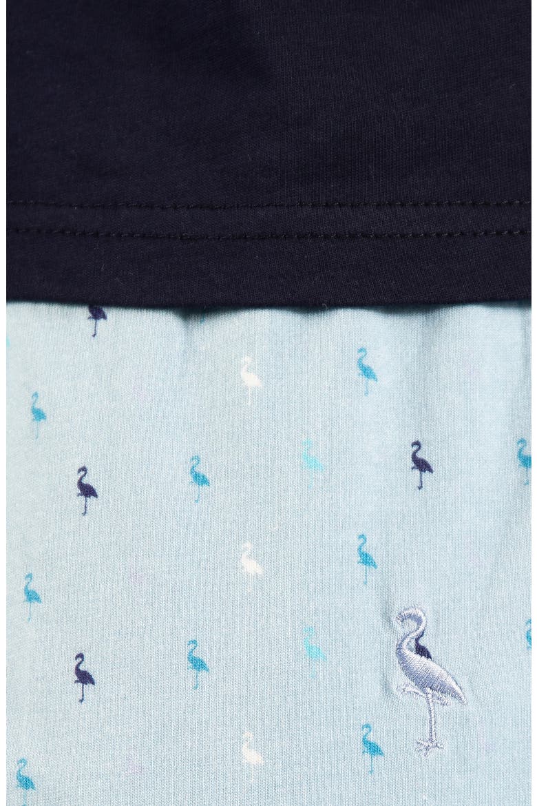 Cotton Pajama Set, Alternate, color, BLUE