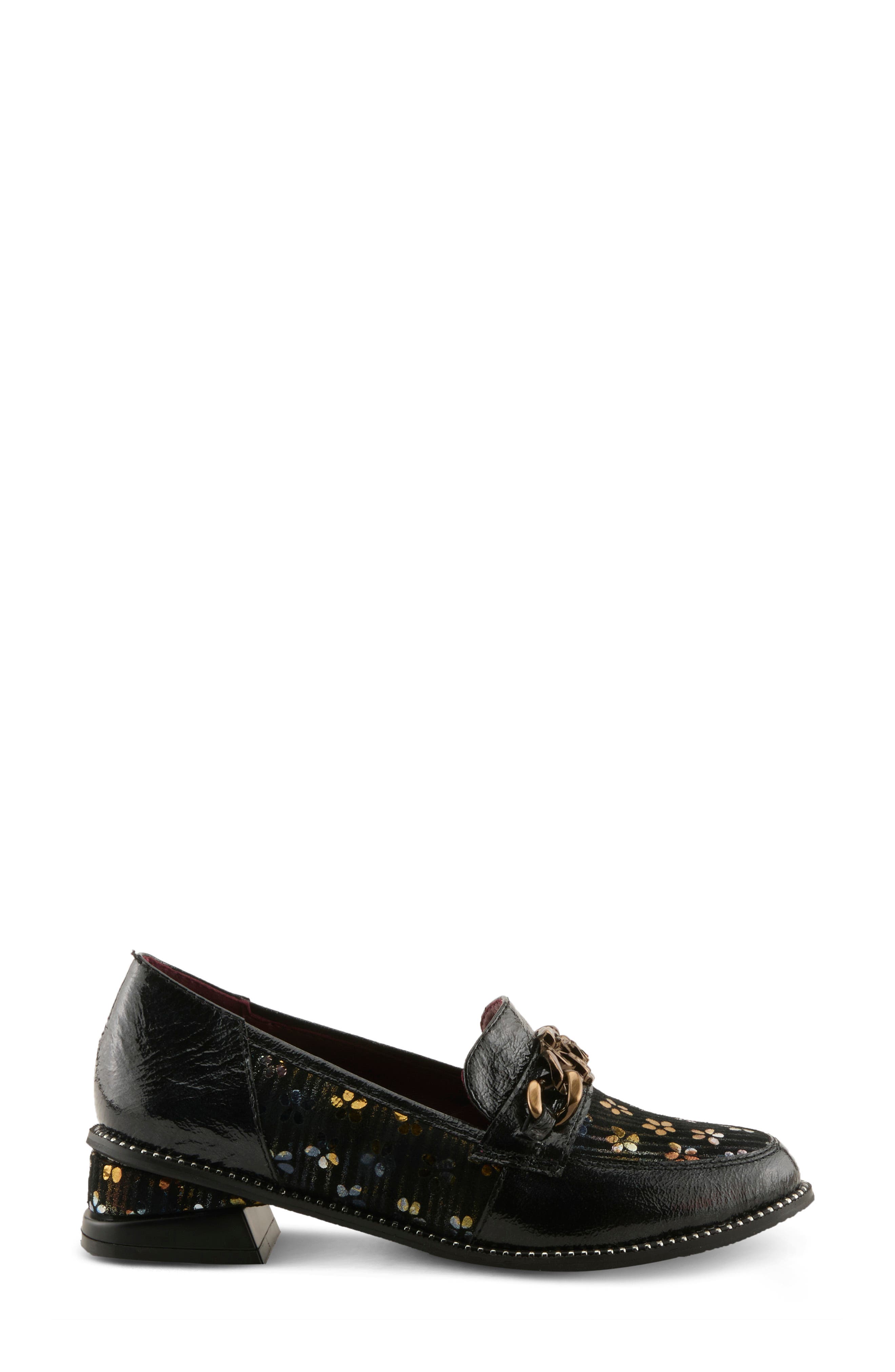 Shinyshoes Loafer, Alternate, color, BLACK PATENT