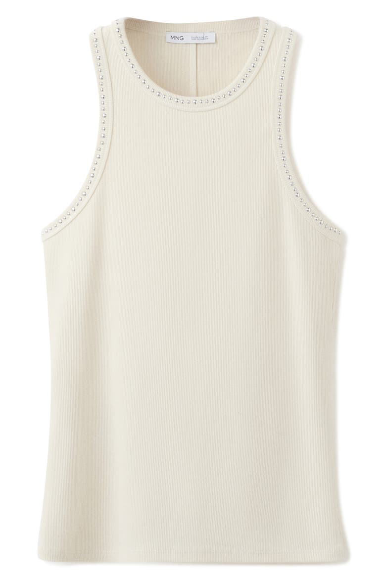 Stud Trim Crewneck Rib Tank, Alternate, color, OFF WHITE