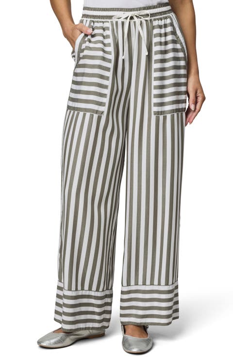 Ella Stripe Drawstring Pants