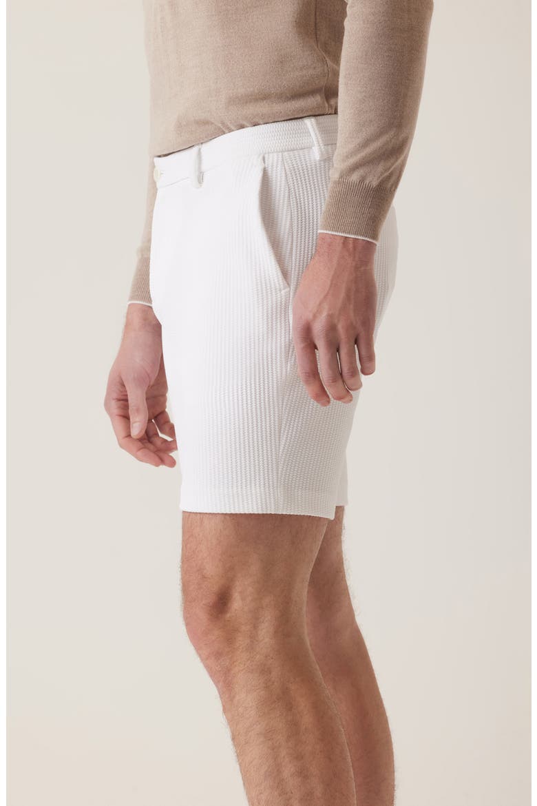 Oasis Hyperloop Honeycomb Bermuda Shorts, Alternate, color, WHITE