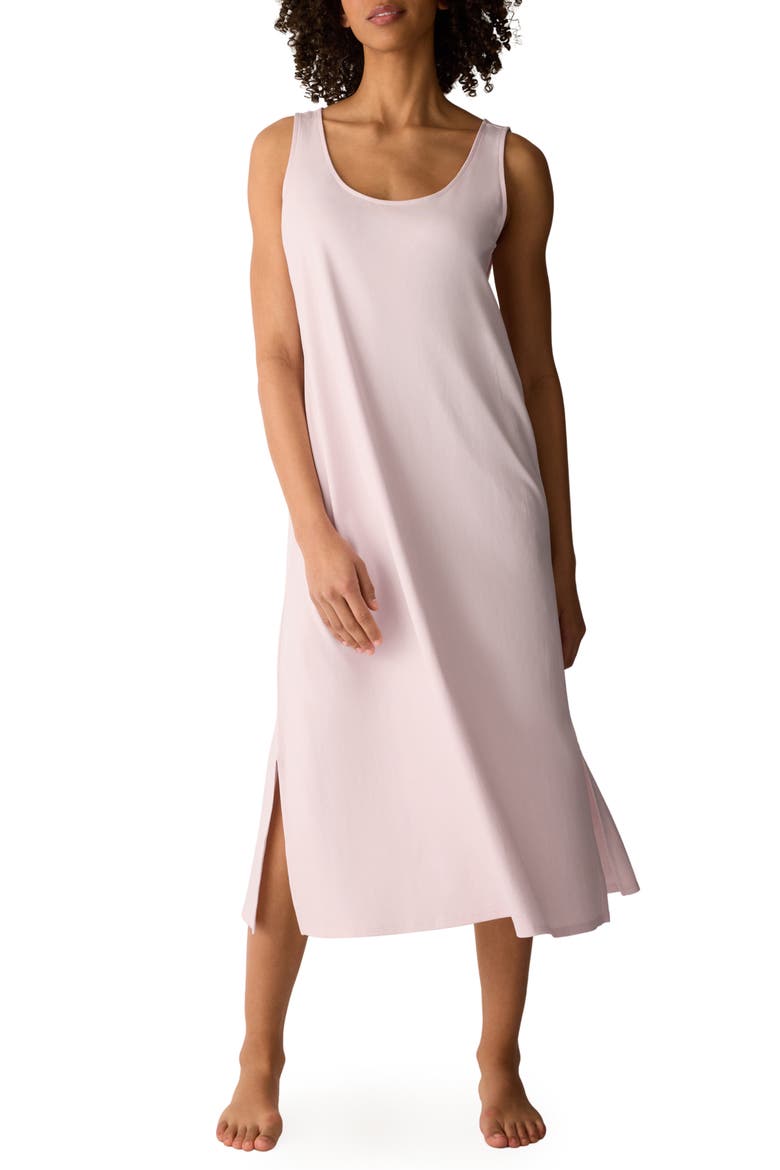 Scoop Neck Nightgown, Main, color, CRYSTAL PINK