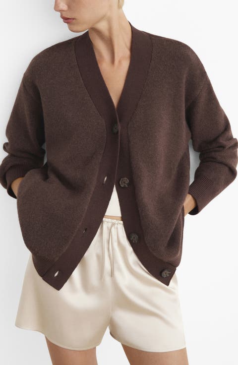 Contrast Detail Cardigan