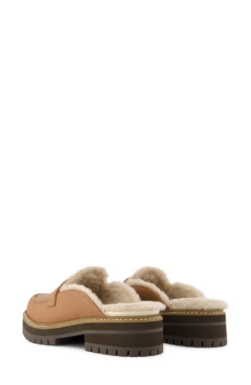 TOMS TOMS CARA FAUX FUR LINED MULE