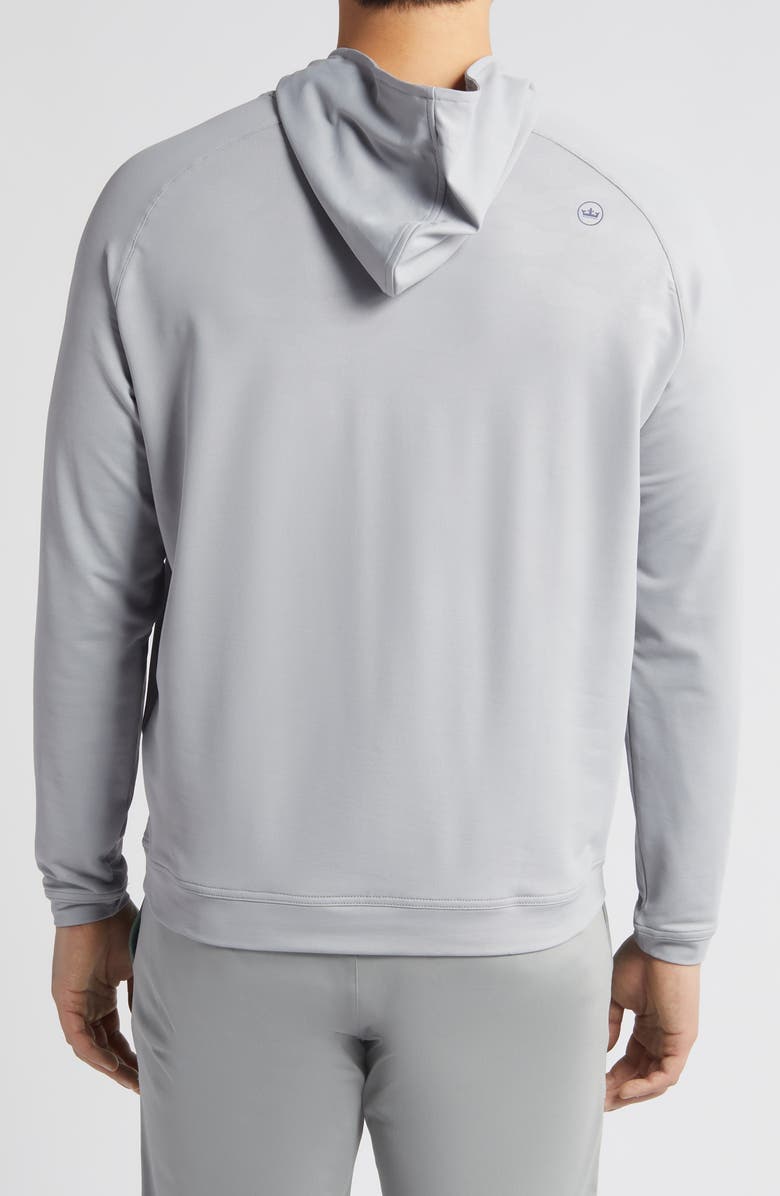 Peter Millar Pine Camo Performance Hoodie, Alternate, color, 