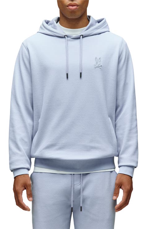 【オシャレ】Psycho Bunny ピーコート　ネイビー　刺繍ワッペン　XL オシャレ】Psycho Bunny ピーコート ネイビー 刺繍ワッペン XL