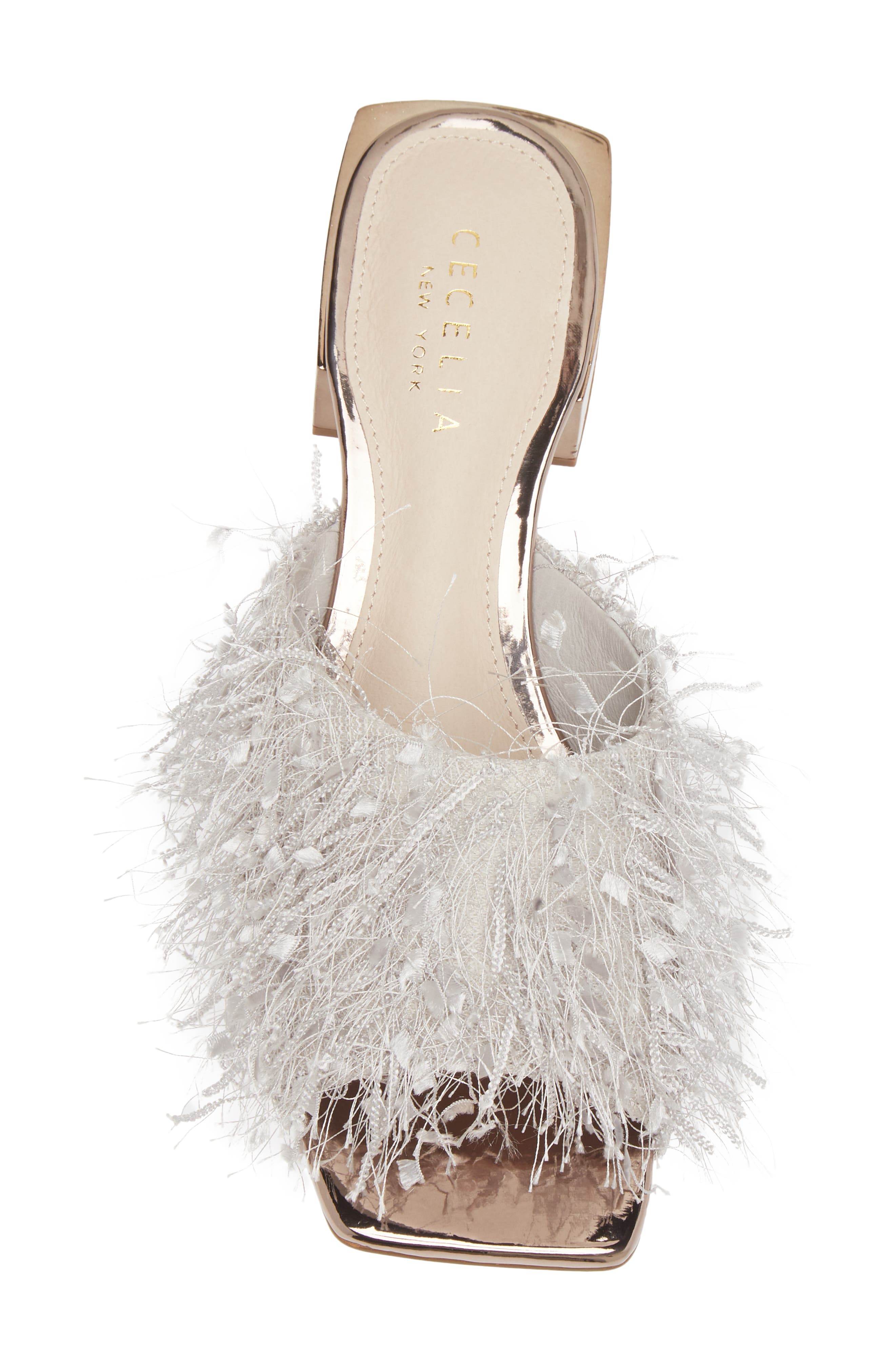 Cecelia New York Olivia Fringe Sandal, Alternate, color, 