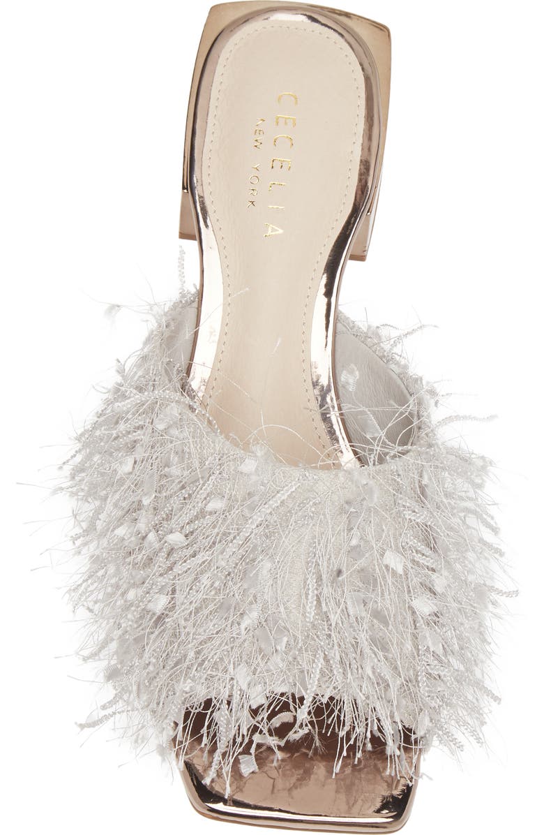 Cecelia New York Olivia Fringe Sandal, Alternate, color,